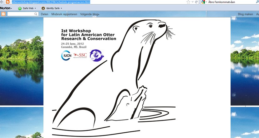Logo of the Latin American Otter Workshop