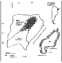 Map showing the location of the study area in the extreme north east of Argentina